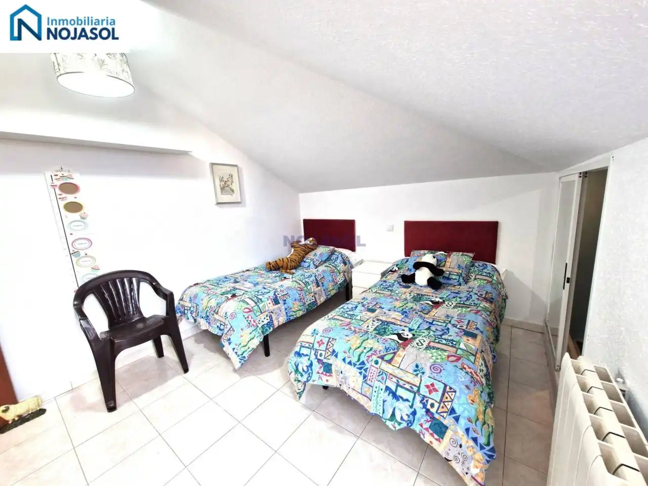 Bedroom of Flat for sale in Noja  with Heating, Terrace and Furnished