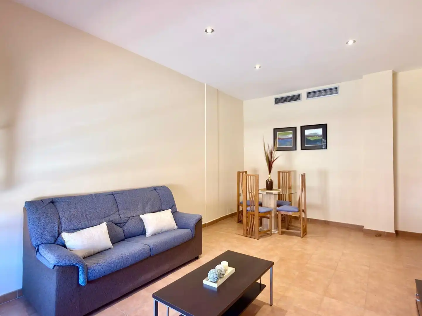 Sala de estar de Casa o chalet en venta en Librilla con Aire acondicionado, Calefacción y Terraza
