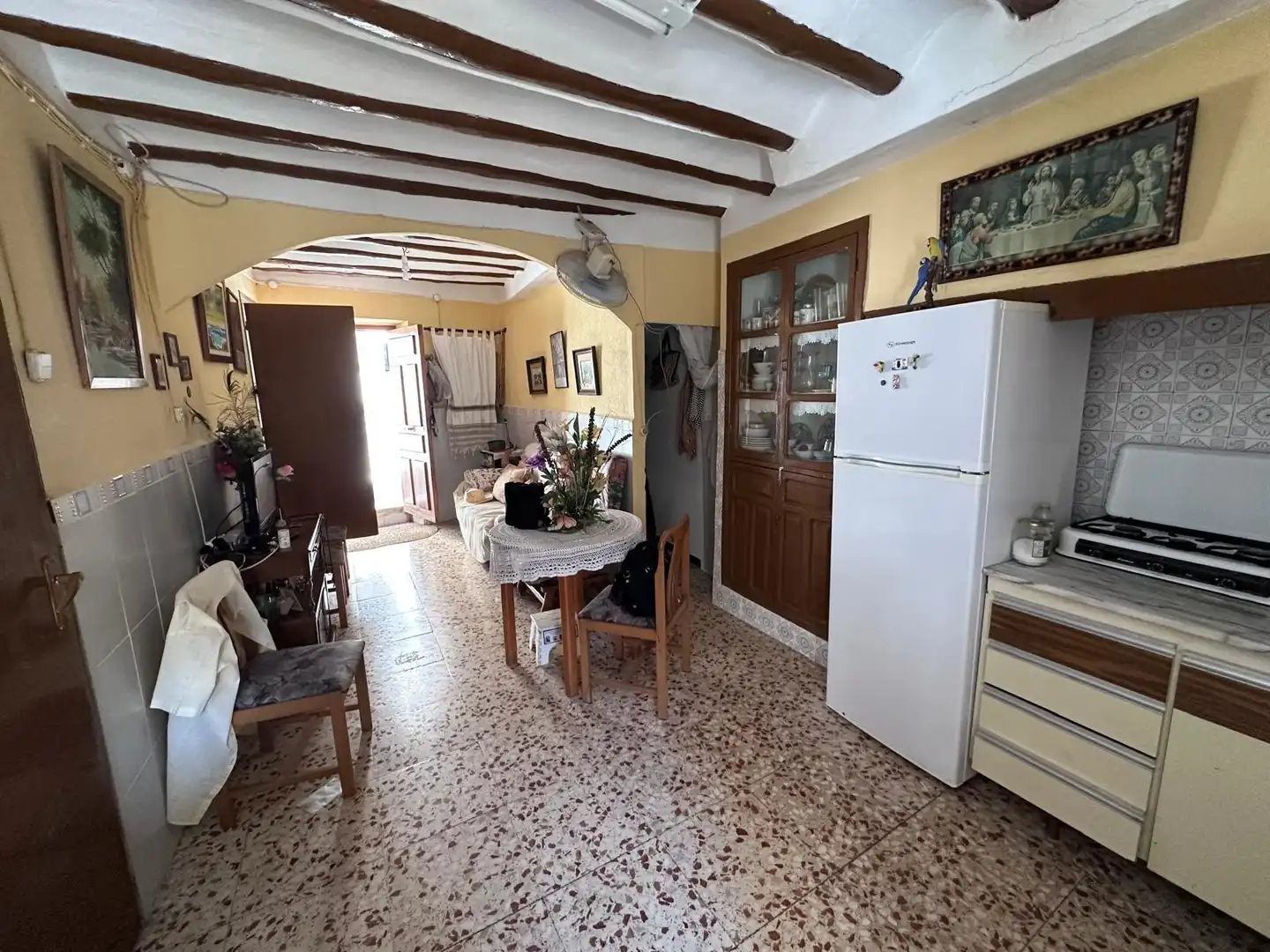 Cuina de Casa o xalet en venda en Moratalla amb Balcó