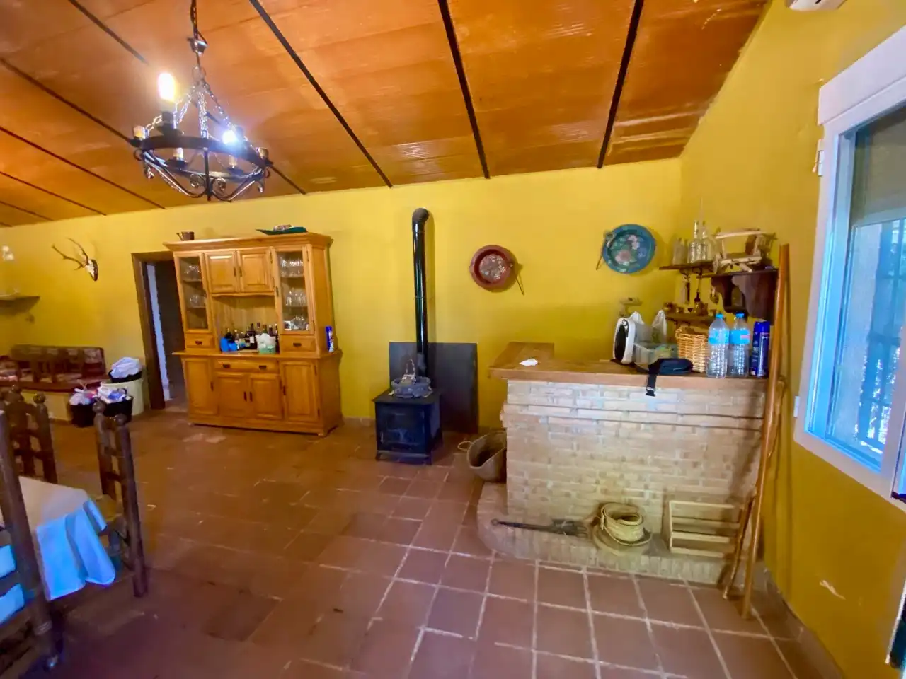 Cocina de Casa o chalet en venta en Fernán Caballero con Aire acondicionado, Jardín privado y Trastero