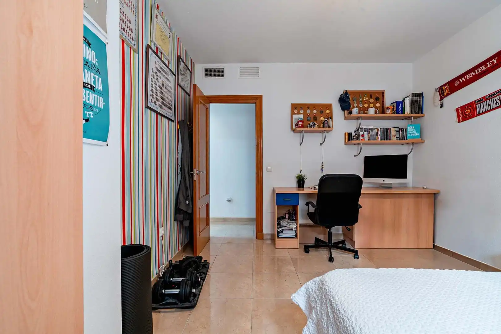 Bedroom of Flat for sale in El Ejido  with Air Conditioner, Heating and Terrace