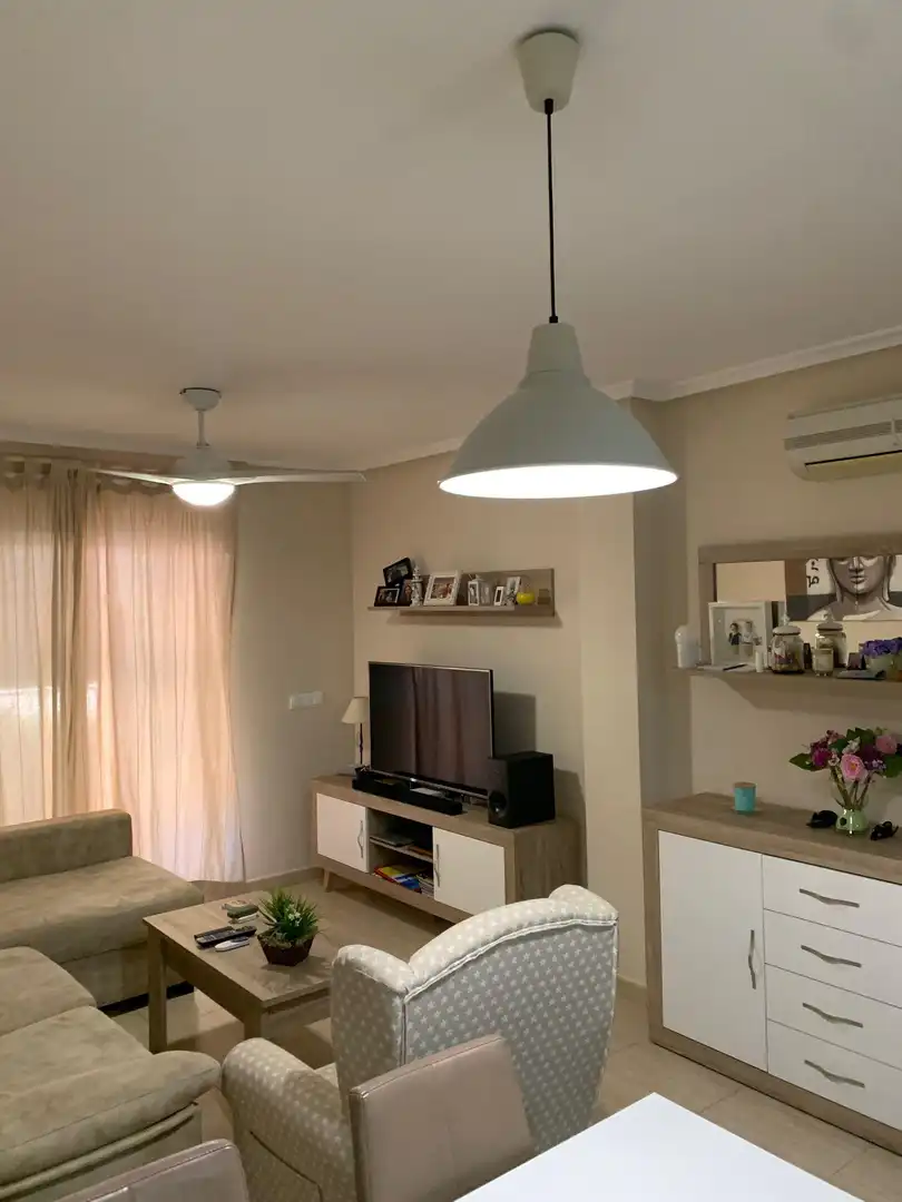Sala d'estar de Apartament en venda en Cartagena amb Aire condicionat, Calefacció i Terrassa
