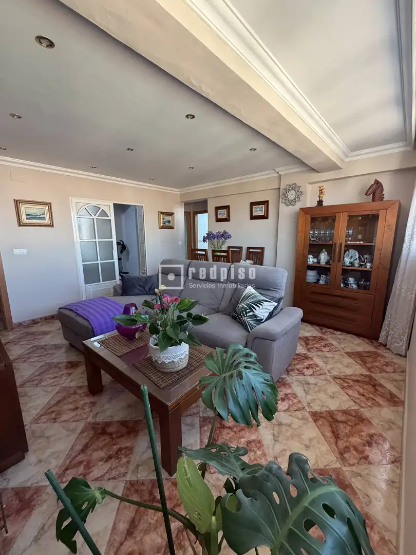 Sala de estar de Piso en venta en Málaga con Aire acondicionado y Amueblado