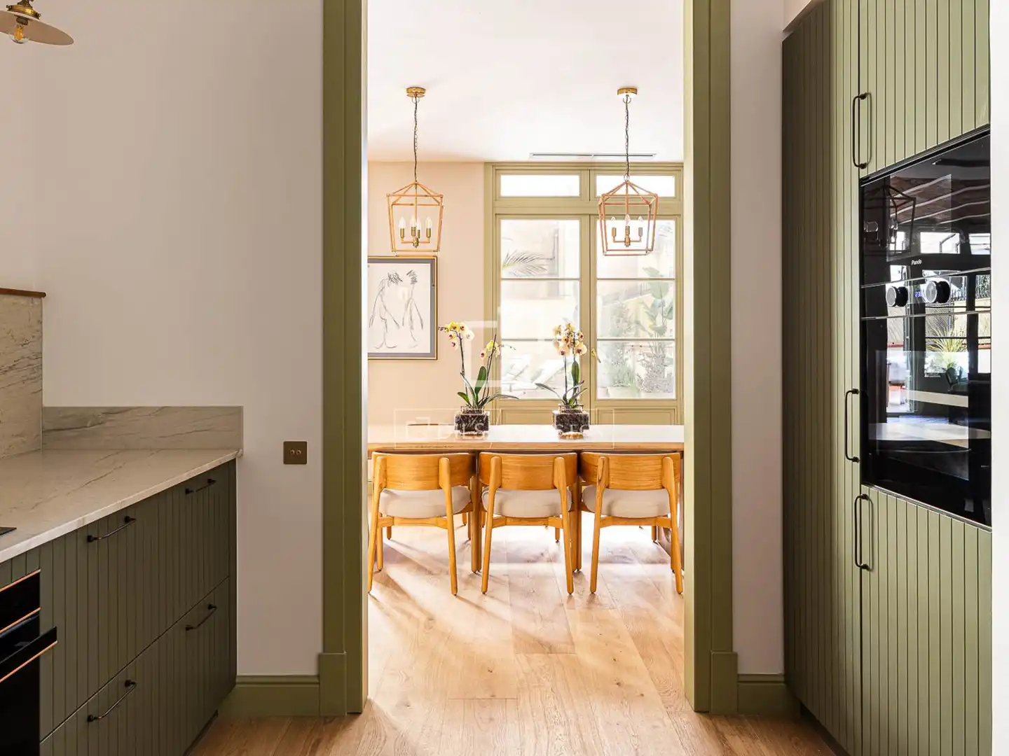 Dining room of Flat for sale in Barcelona  with Air Conditioner, Heating and Terrace
