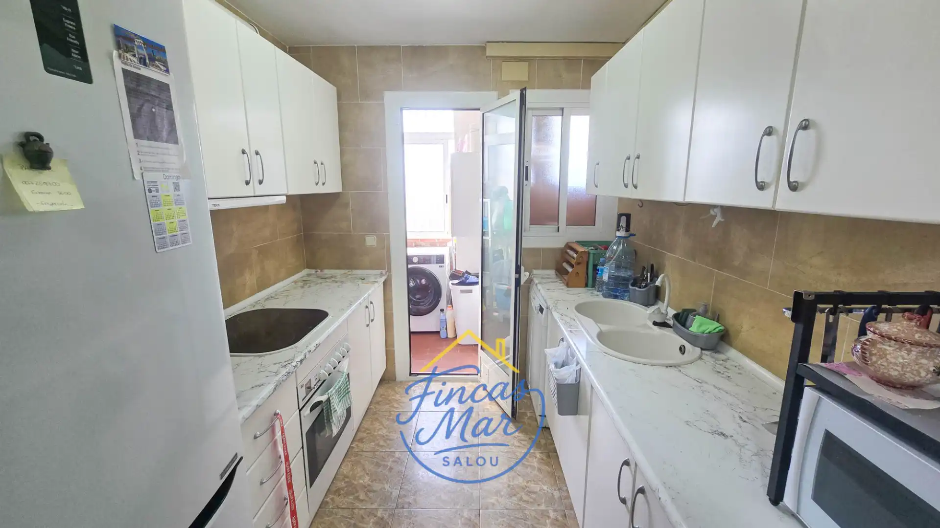 Kitchen of Flat for sale in Tarragona  with Air Conditioner, Terrace and Storage room
