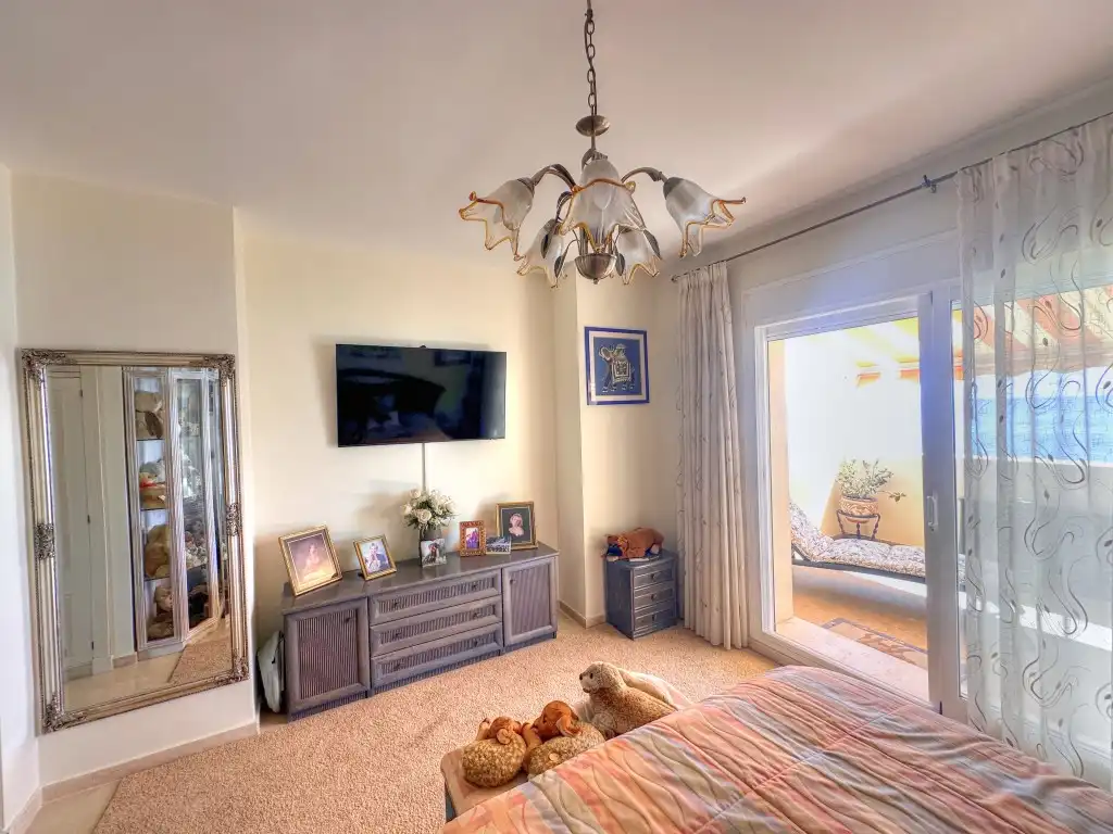 Schlafzimmer von Maisonette zum Verkauf in Torrox mit Klimaanlage, Heizung und Terrasse