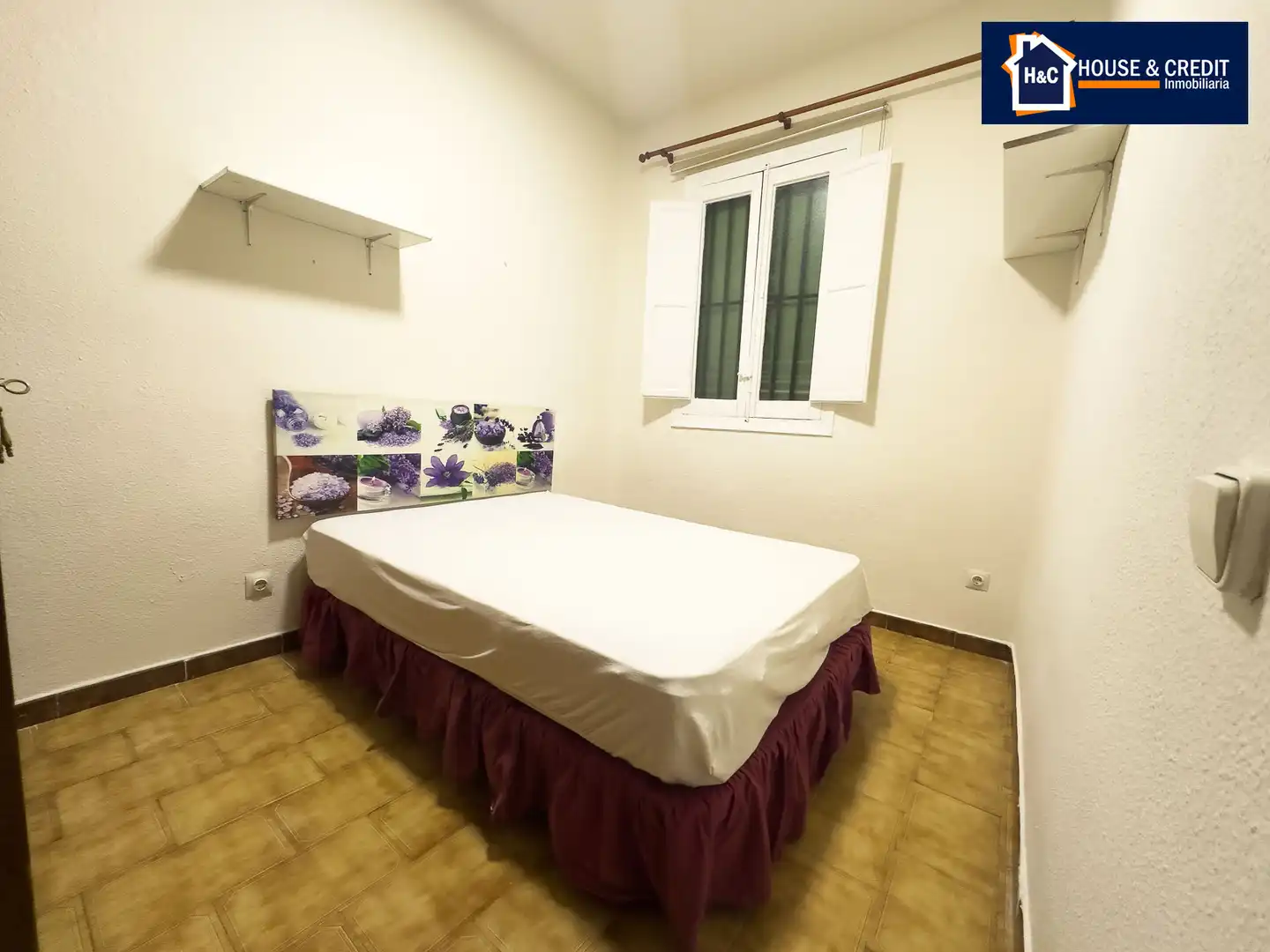 Dormitori de Apartament de lloguer en Madrid amb Moblat
