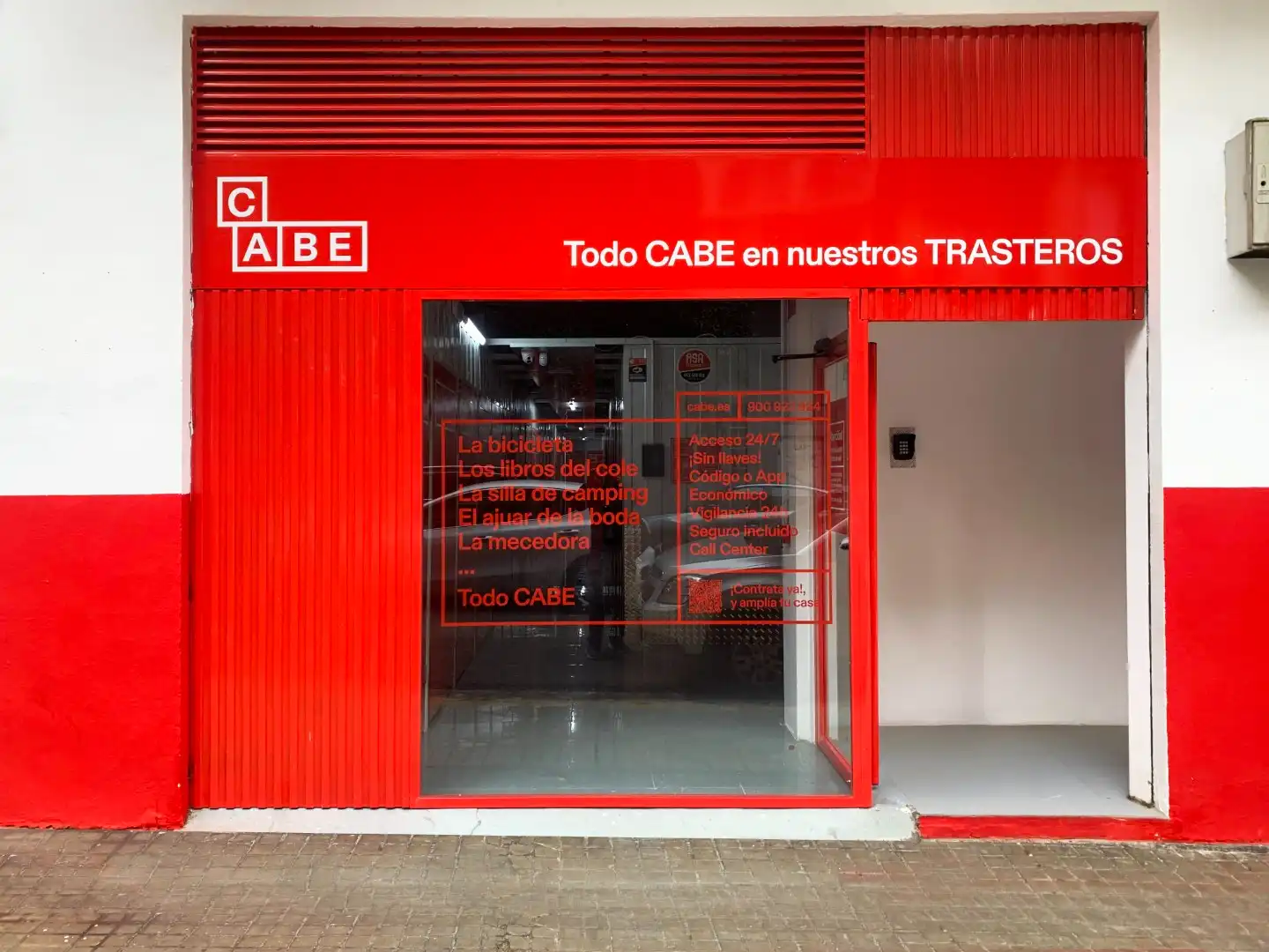 Vista exterior de Trastero de alquiler en Zaragoza con Alarma