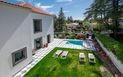 Jardí de Casa o xalet en venda en Matadepera amb Aire condicionat i Piscina