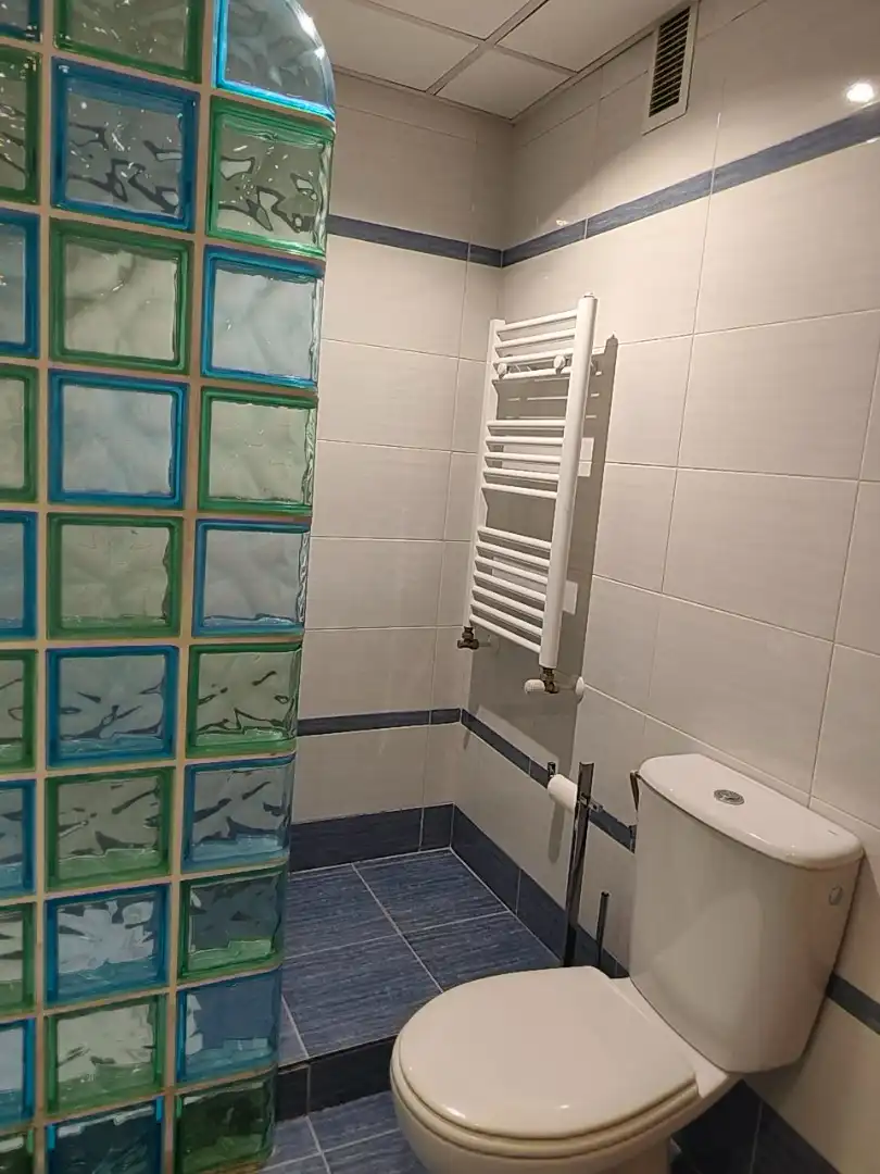 Bathroom of Attic for rent in Leganés  with Air Conditioner, Heating and Private garden