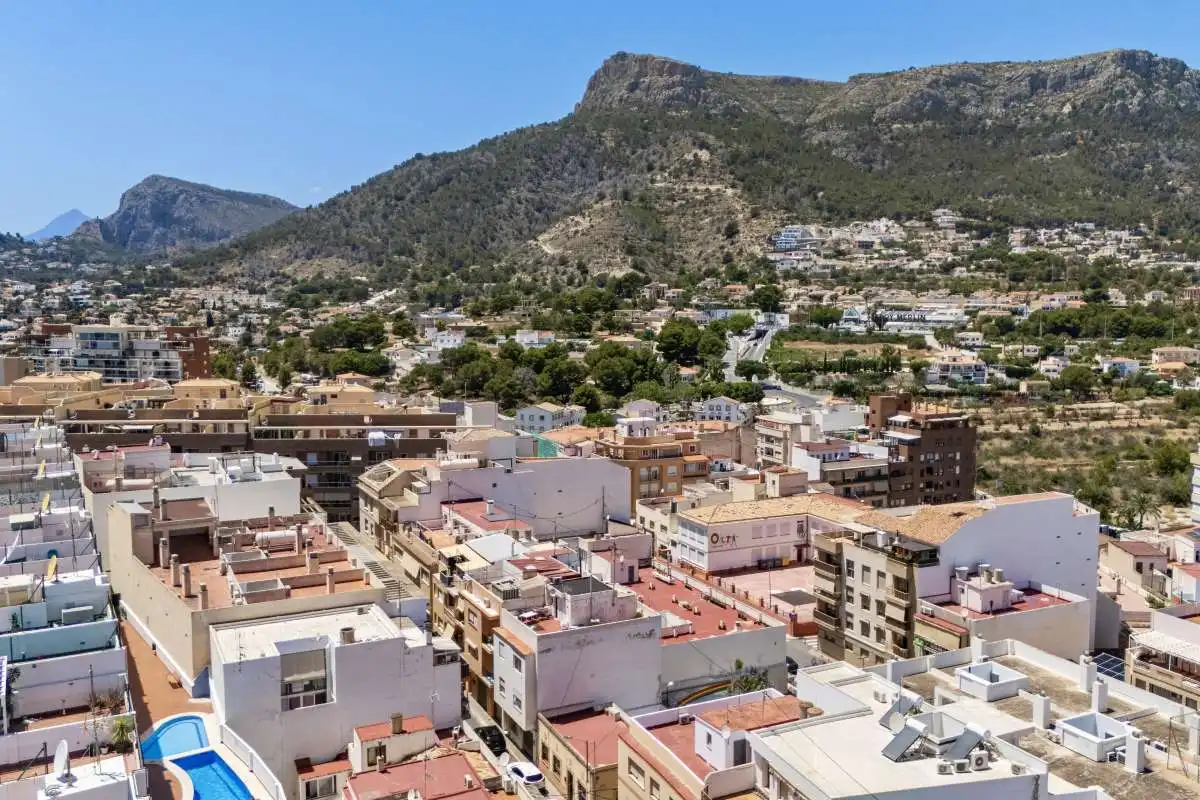Vista exterior de Apartamento en venta en Calpe / Calp