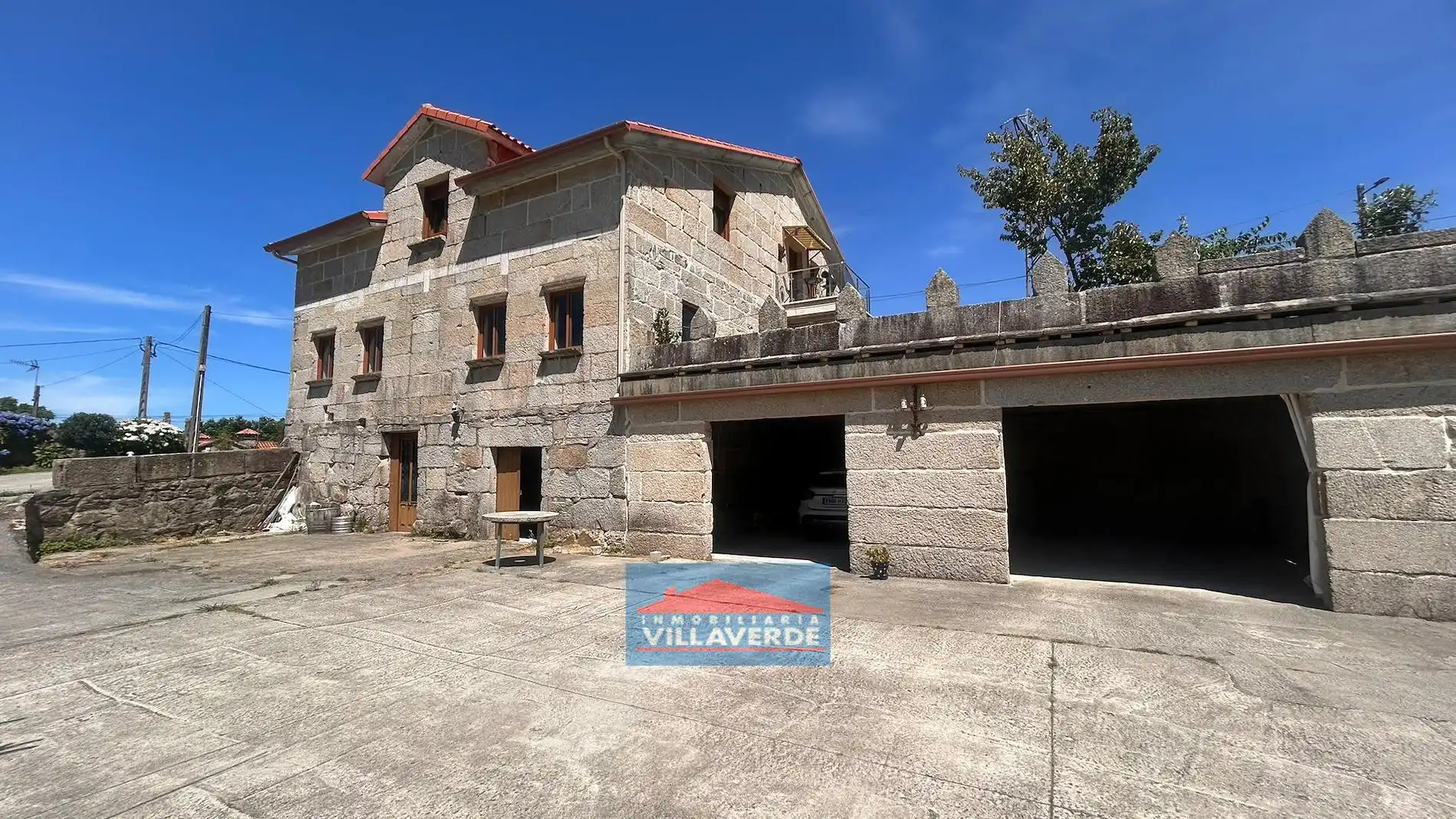 Vista exterior de Casa o chalet en venta en Marín con Trastero y Amueblado