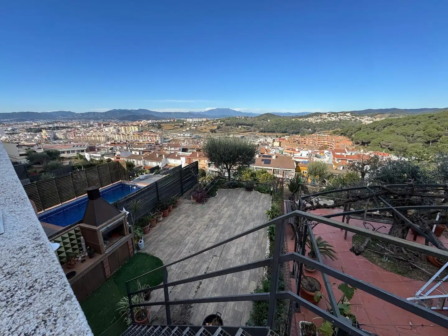 Terrasse von Einfamilien-Reihenhaus zum Verkauf in Blanes