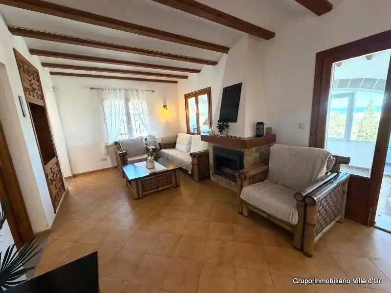 Living room of Houses for sale in Dénia  with Air Conditioner, Heating and Private garden