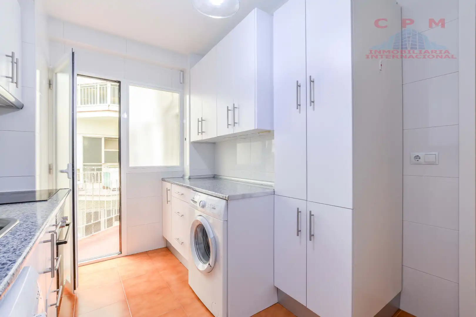 Cocina de Piso de alquiler en Madrid con Aire acondicionado, Calefacción y Parquet