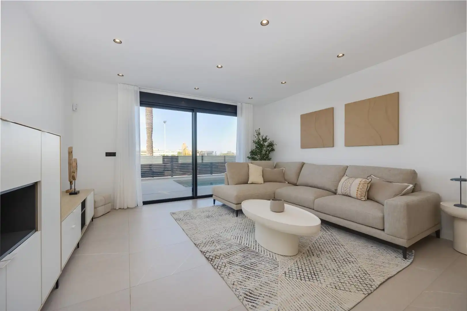 Villa mit Pool zum Verkauf in Nueva Torrevieja - Aguas Nuevas, imagen 8