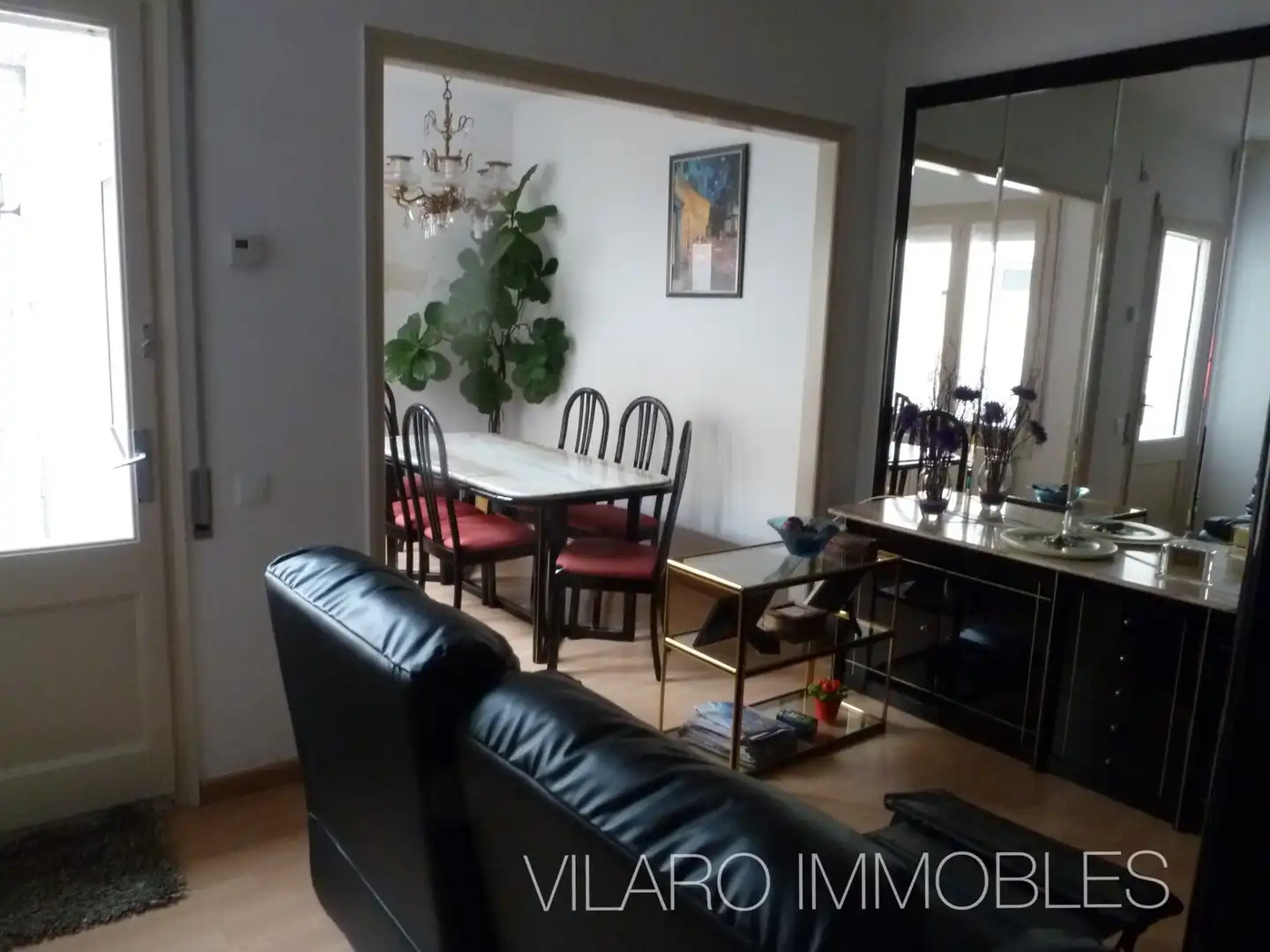Esszimmer von Wohnung zum Verkauf in Terrassa mit Heizung, Ofen und Alarm