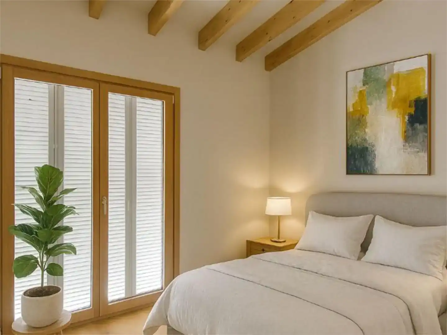Dormitori de Pis en venda en  Palma de Mallorca amb Aire condicionat, Piscina i Balcó
