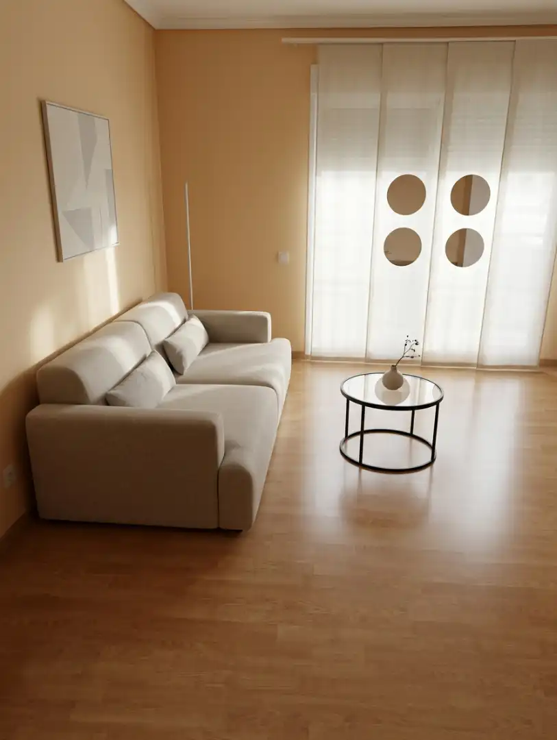Living room of Flat for sale in Valencia  with Air Conditioner, Parquet flooring and Oven