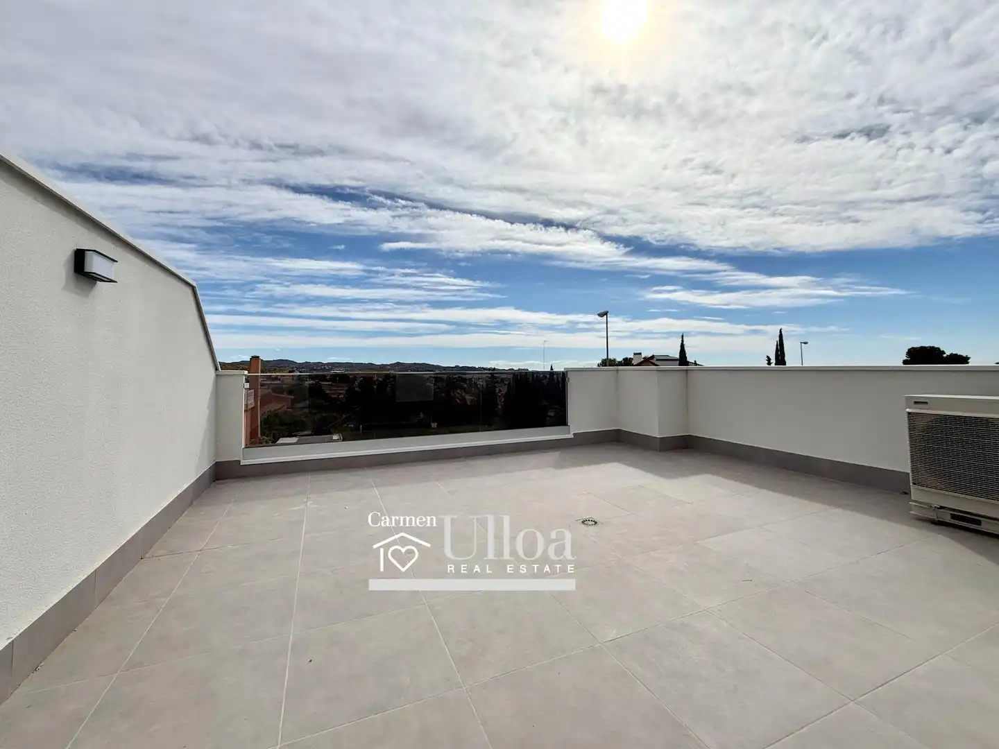 Terrasse von Wohnung zum Verkauf in Mutxamel mit Klimaanlage, Heizung und Privatgarten