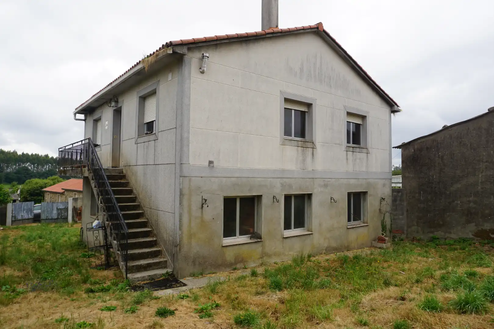 Vista exterior de Casa o chalet en venta en Melide