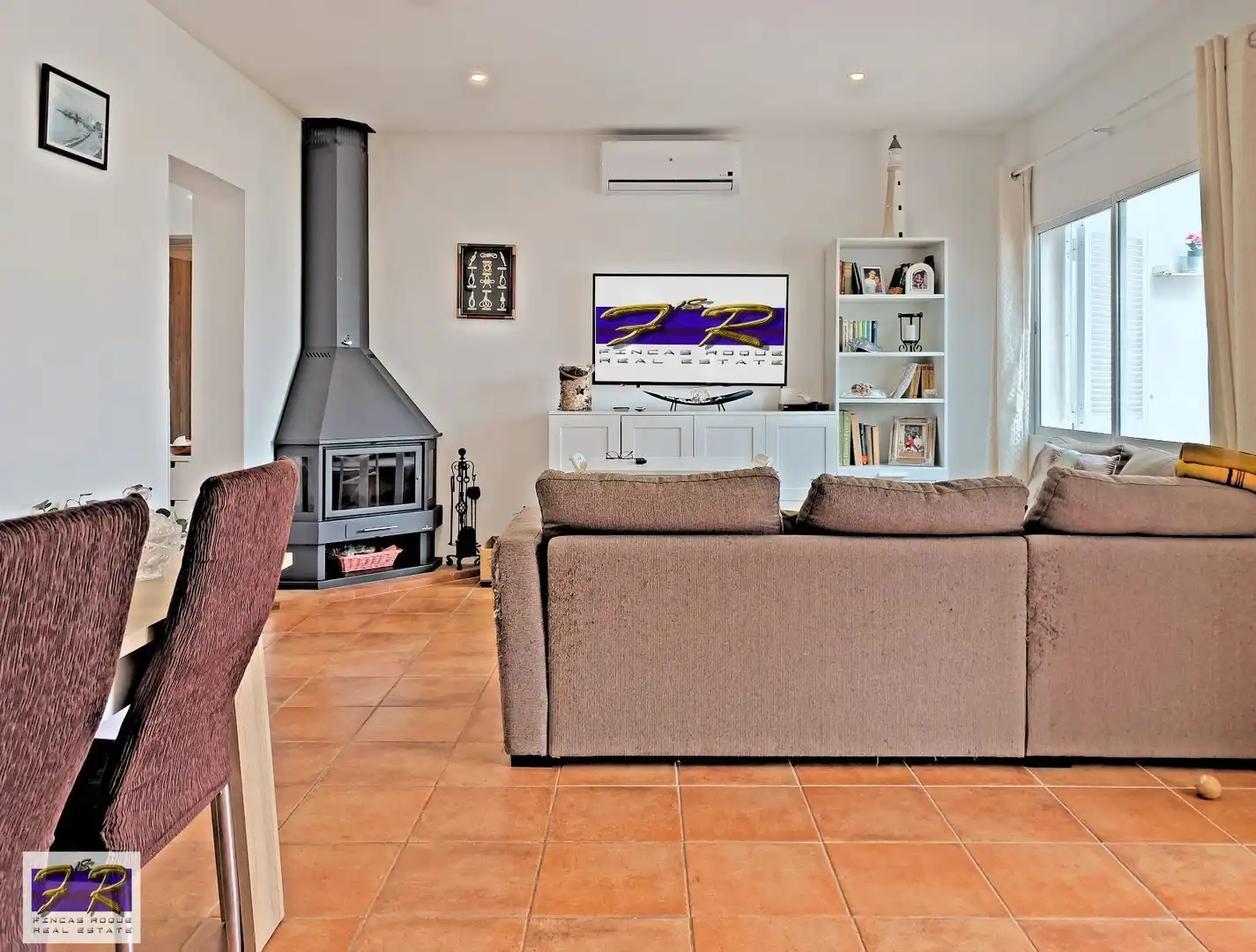 Sala d'estar de Casa o xalet en venda en Alcúdia amb Aire condicionat, Terrassa i Traster