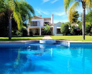 Exterior view of House or chalet to rent in Marbella  with Air Conditioner, Private garden and Parquet flooring
