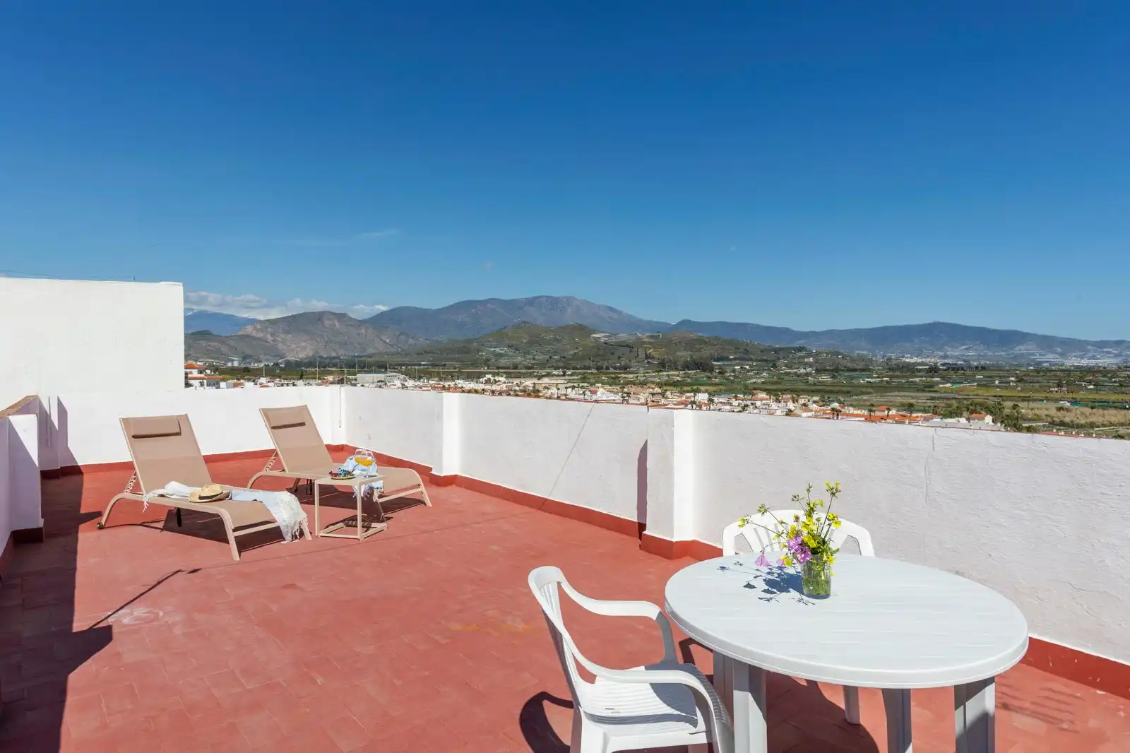 Terrassa de Casa o xalet de lloguer en Salobreña amb Aire condicionat, Terrassa i Moblat