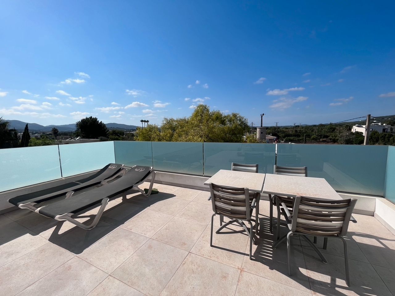 Terrassa de Casa o xalet en venda en Santa Eulària des Riu amb Terrassa, Piscina i Moblat