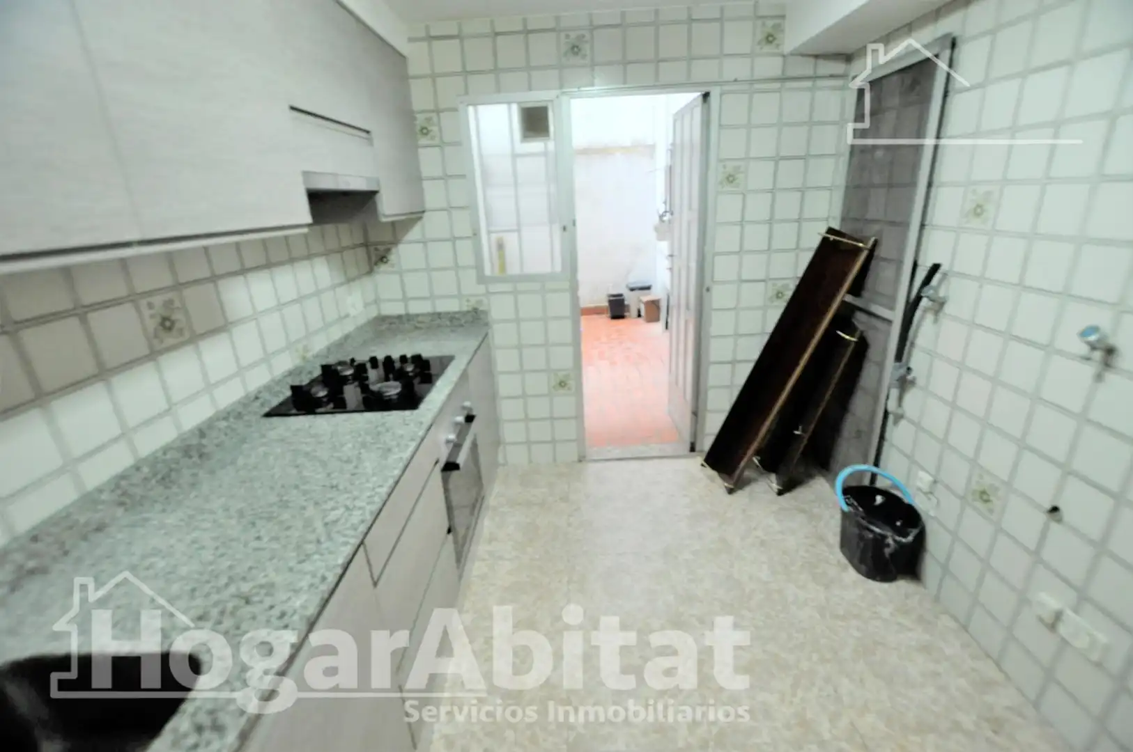 Küche von Wohnung zum Verkauf in Valencia mit Klimaanlage, Heizung und Terrasse