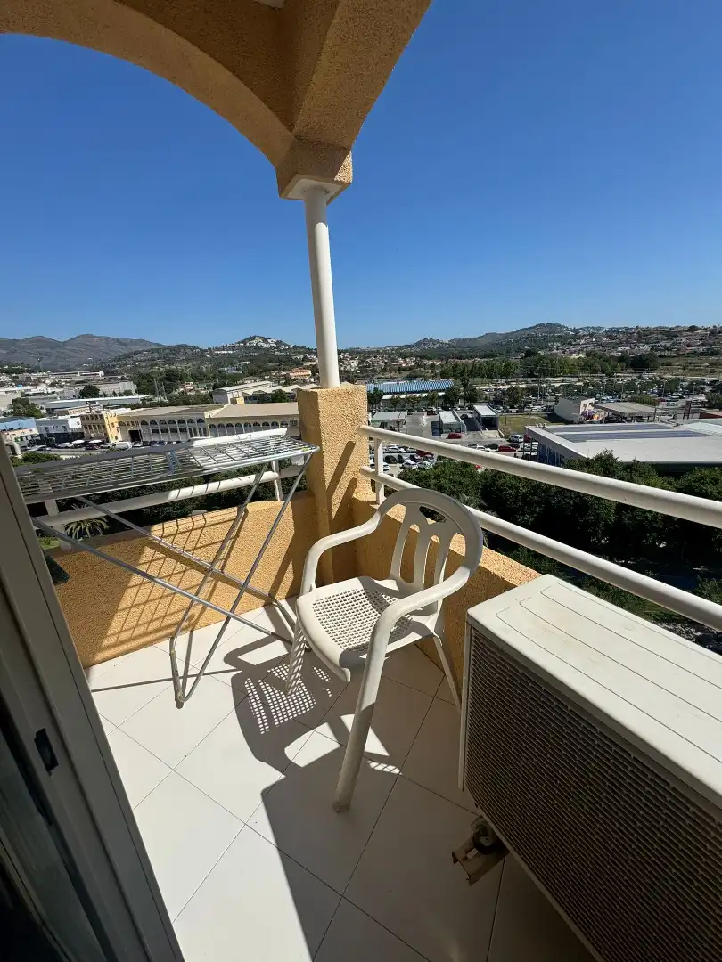 Terrasse von Wohnungen zum Verkauf in Calpe / Calp mit Klimaanlage, Terrasse und Möbliert