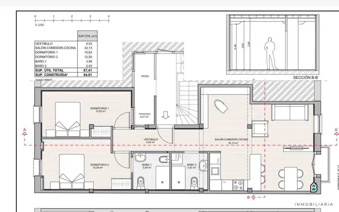 Flat for sale in Bilbao   with Heating and Balcony