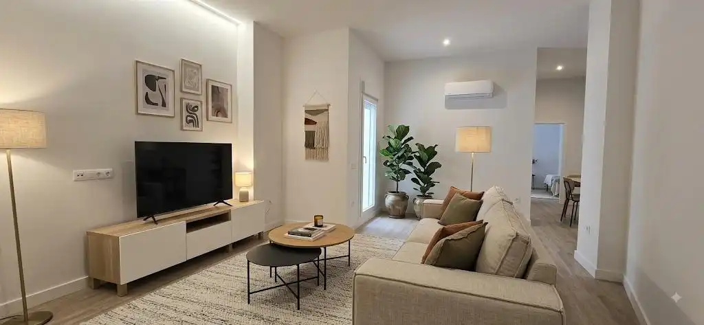 Sala d'estar de Apartament en venda en Badajoz amb Aire condicionat