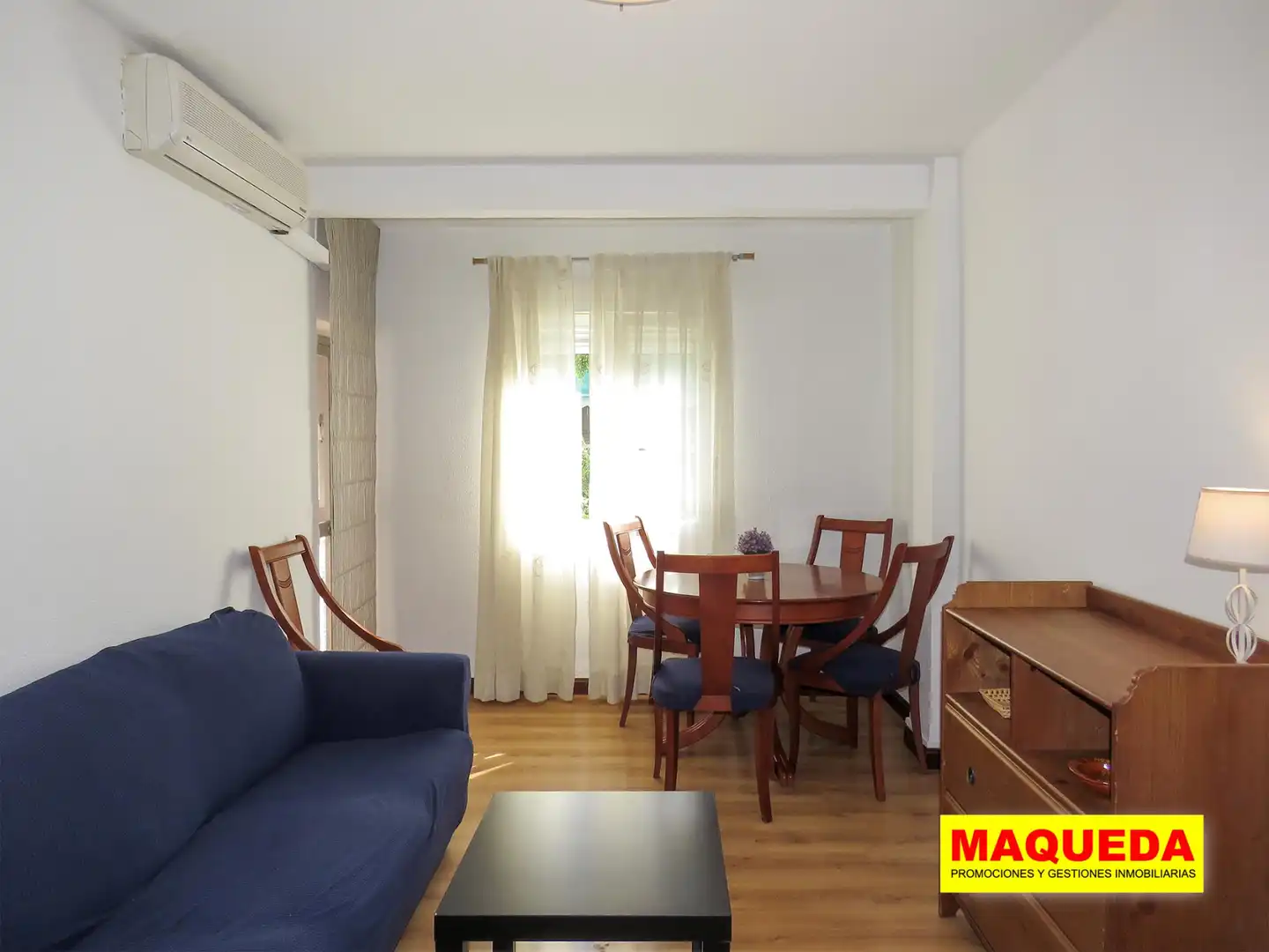 Wohnzimmer von Wohnung zum Verkauf in Alcorcón mit Klimaanlage, Parkett und Terrasse
