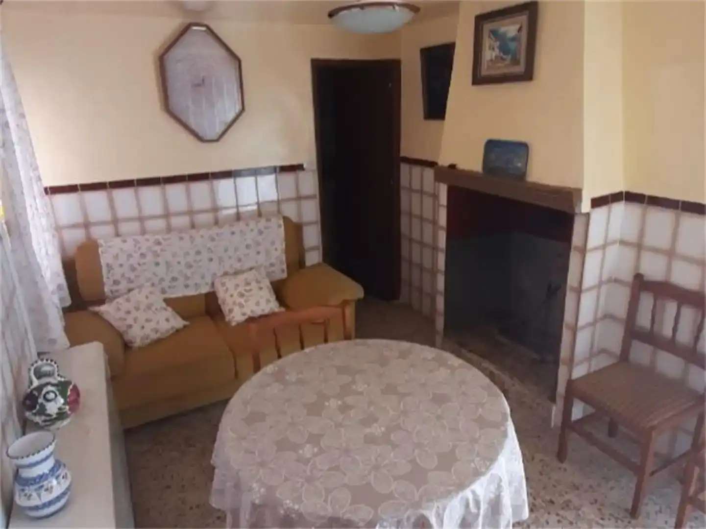 Sala d'estar de Casa adosada en venda en Villarta