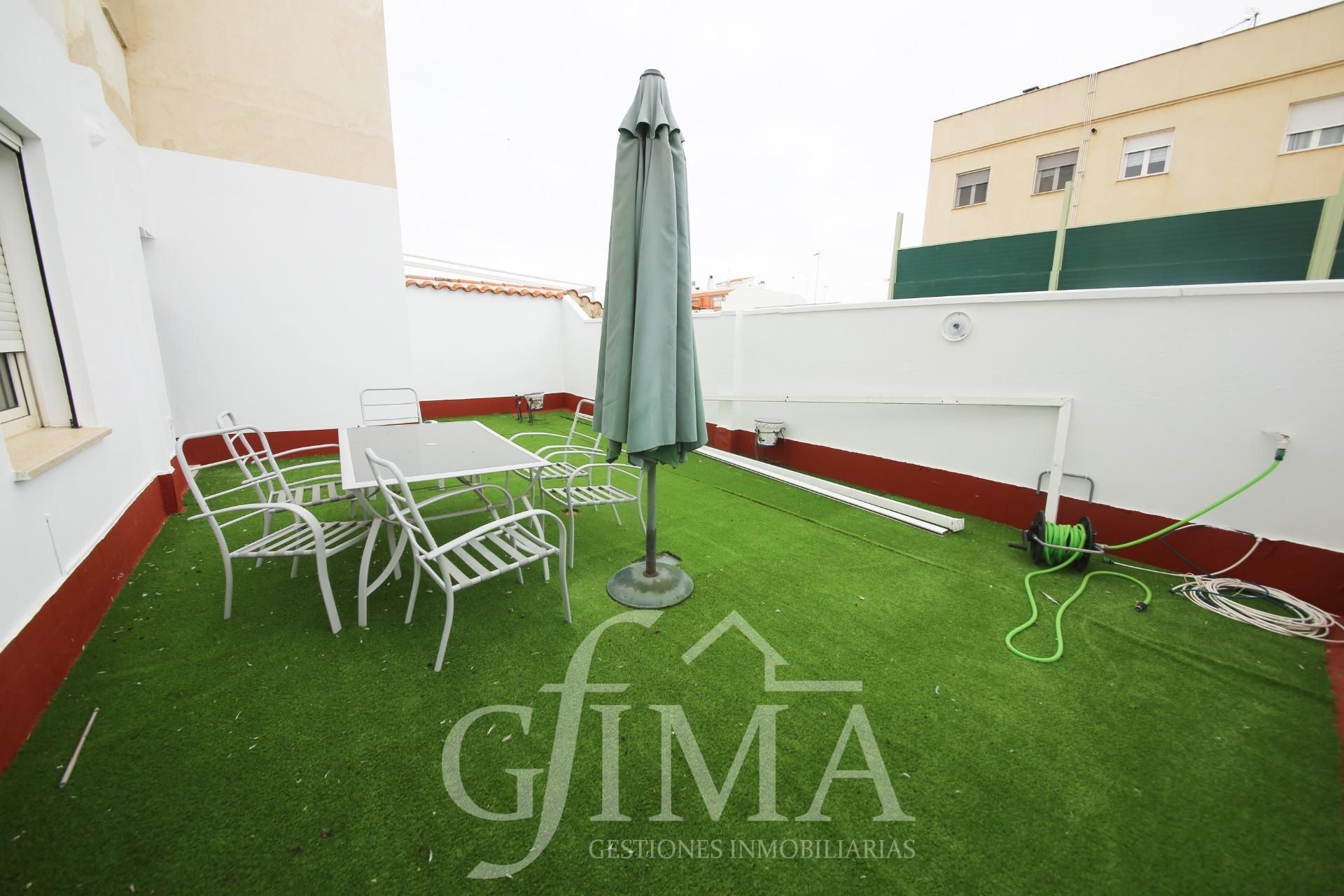 Terrace of Flat for sale in Tomelloso  with Air Conditioner