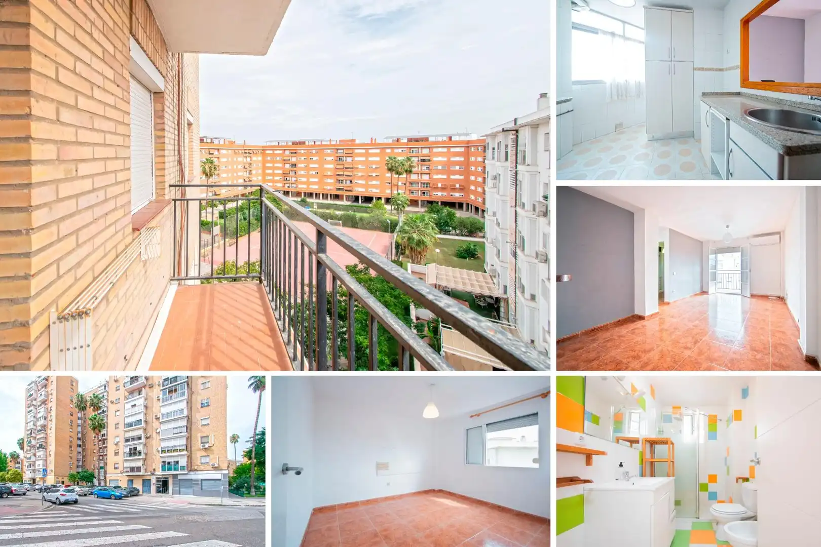 Vista exterior de Piso en venta en San Pablo - Santa Justa