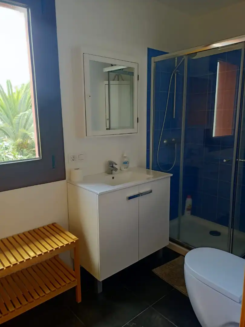 Bathroom of Country homes for sale in San Cristóbal de la Laguna  with Parquet flooring, Terrace and Furnished