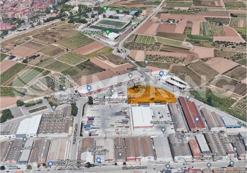 Außenansicht von Fabrik Grundstücke zum Verkauf in Xirivella
