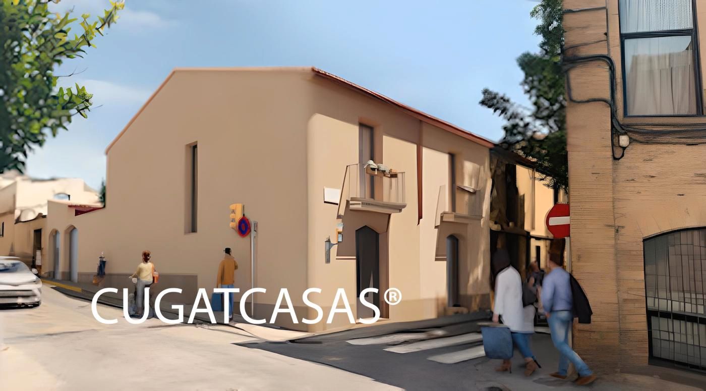 Vista exterior de Casa o xalet en venda en Rubí amb Aire condicionat, Calefacció i Terrassa