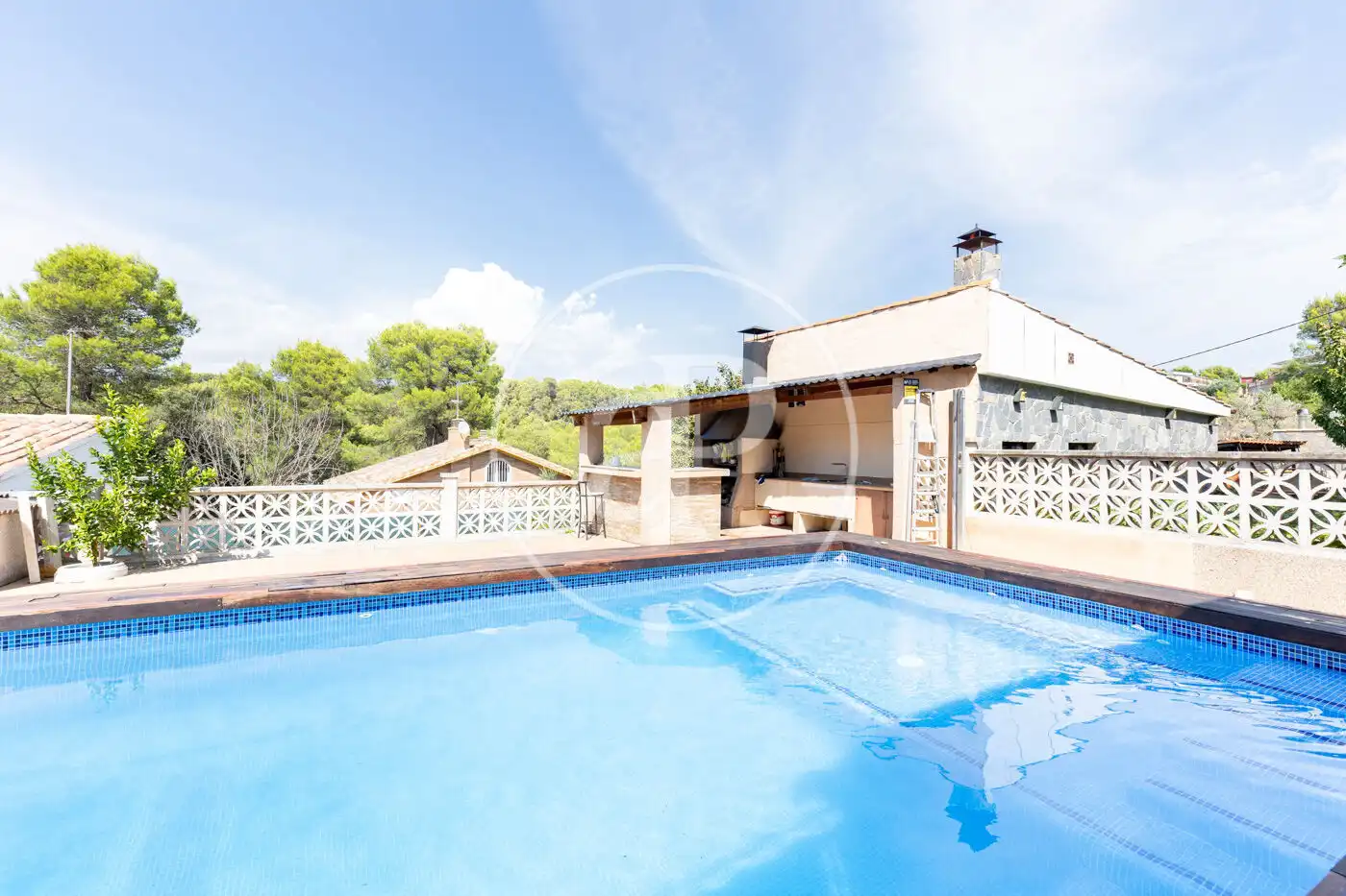Swimming pool of Flat for sale in Rubí  with Air Conditioner, Heating and Private garden
