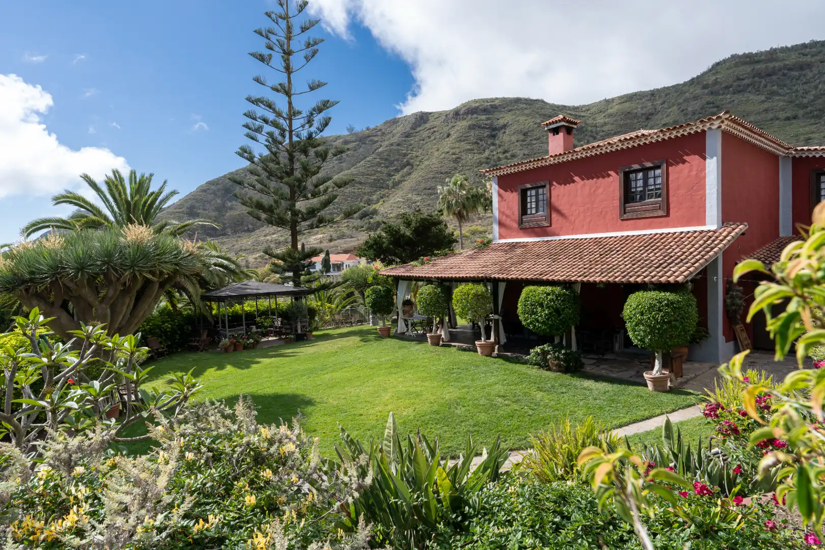 Jardín de Casa o chalet de alquiler en Tegueste con Jardín privado, Terraza y Amueblado