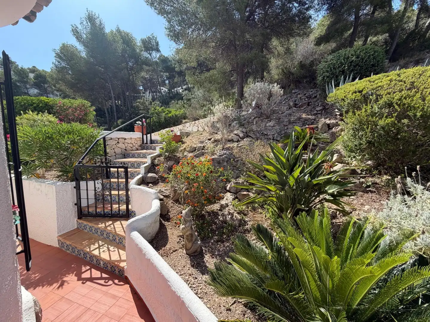 Jardín de Casa o chalet en venta en Moraira con Aire acondicionado