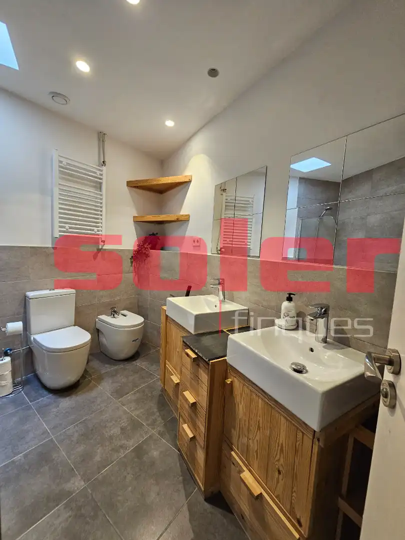Baño de Casa o chalet en venta en Sant Cugat del Vallès con Aire acondicionado, Calefacción y Jardín privado