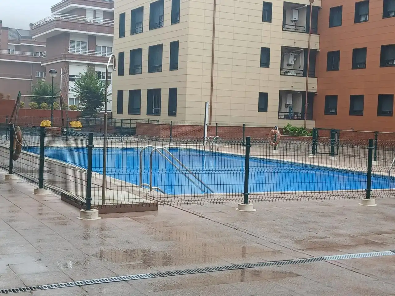 Swimming pool of Flat for sale in Castro-Urdiales  with Heating, Parquet flooring and Storage room