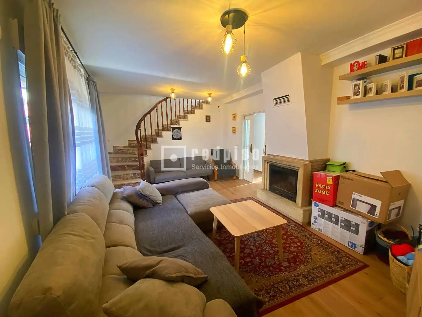 Living room of Houses for sale in Málaga  with Air Conditioner, Heating and Terrace