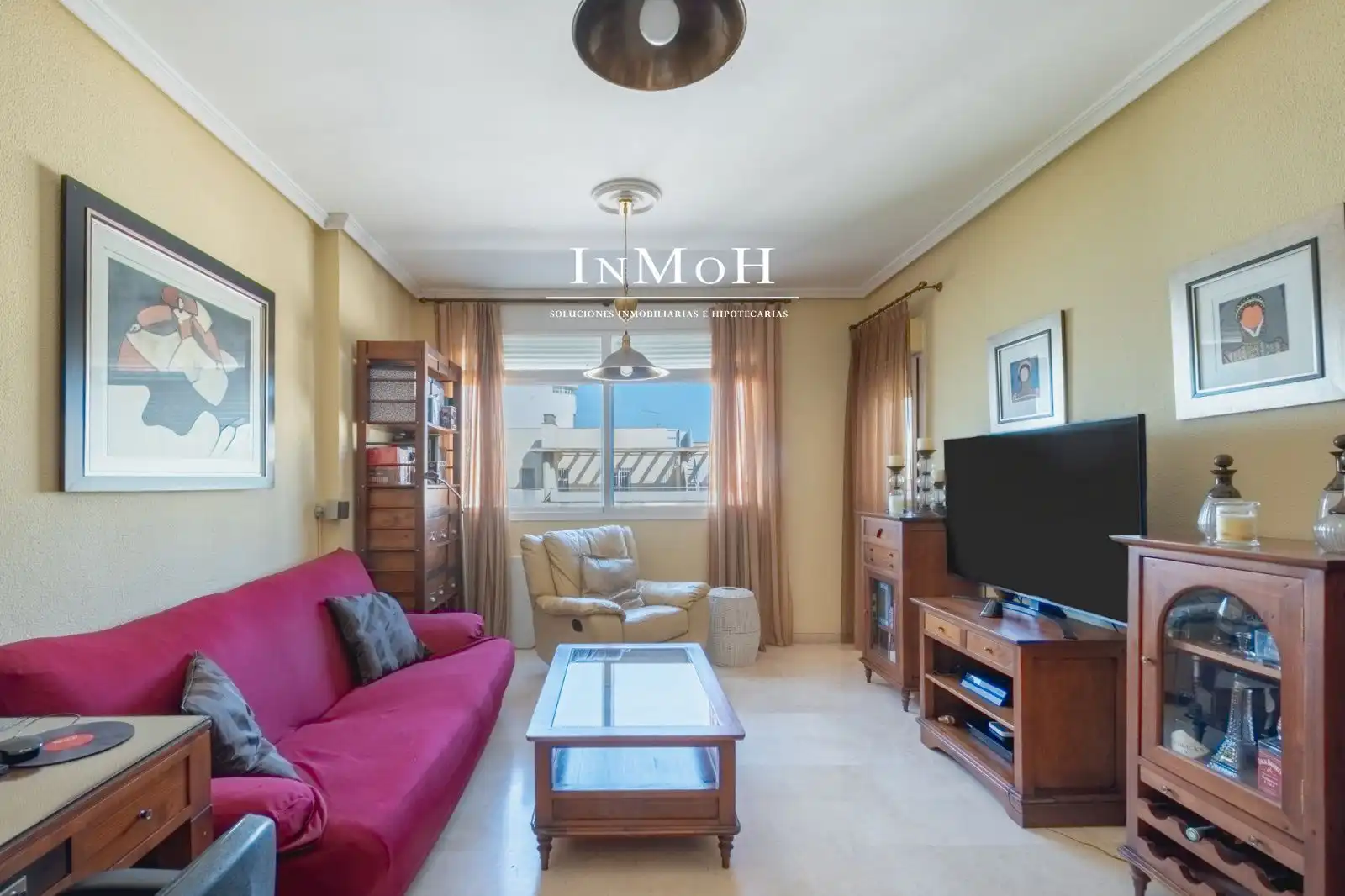 Wohnzimmer von Wohnung zum Verkauf in Cádiz mit Klimaanlage, Heizung und Terrasse