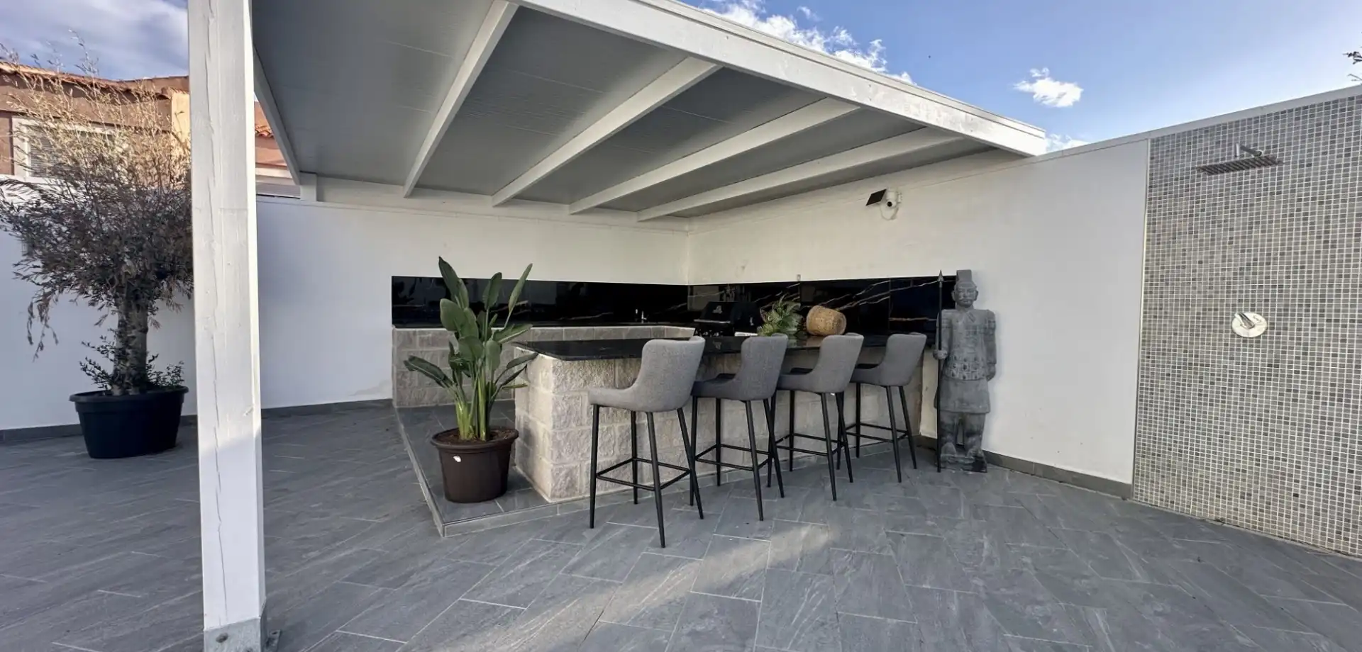 Terraza de Casa o chalet en venta en Rojales con Aire acondicionado, Jardín privado y Terraza