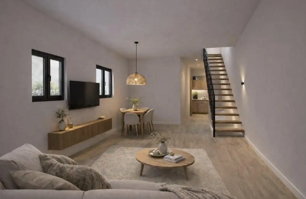 Sala de estar de Casa o chalet en venta en Sabadell con Aire acondicionado, Parquet y Terraza