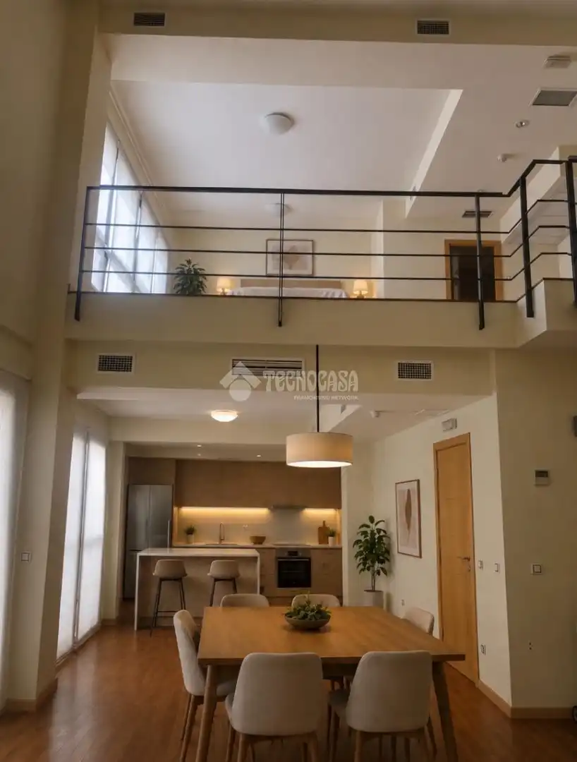 Living room of Lofts for sale in Madrid  with Air Conditioner and Heating